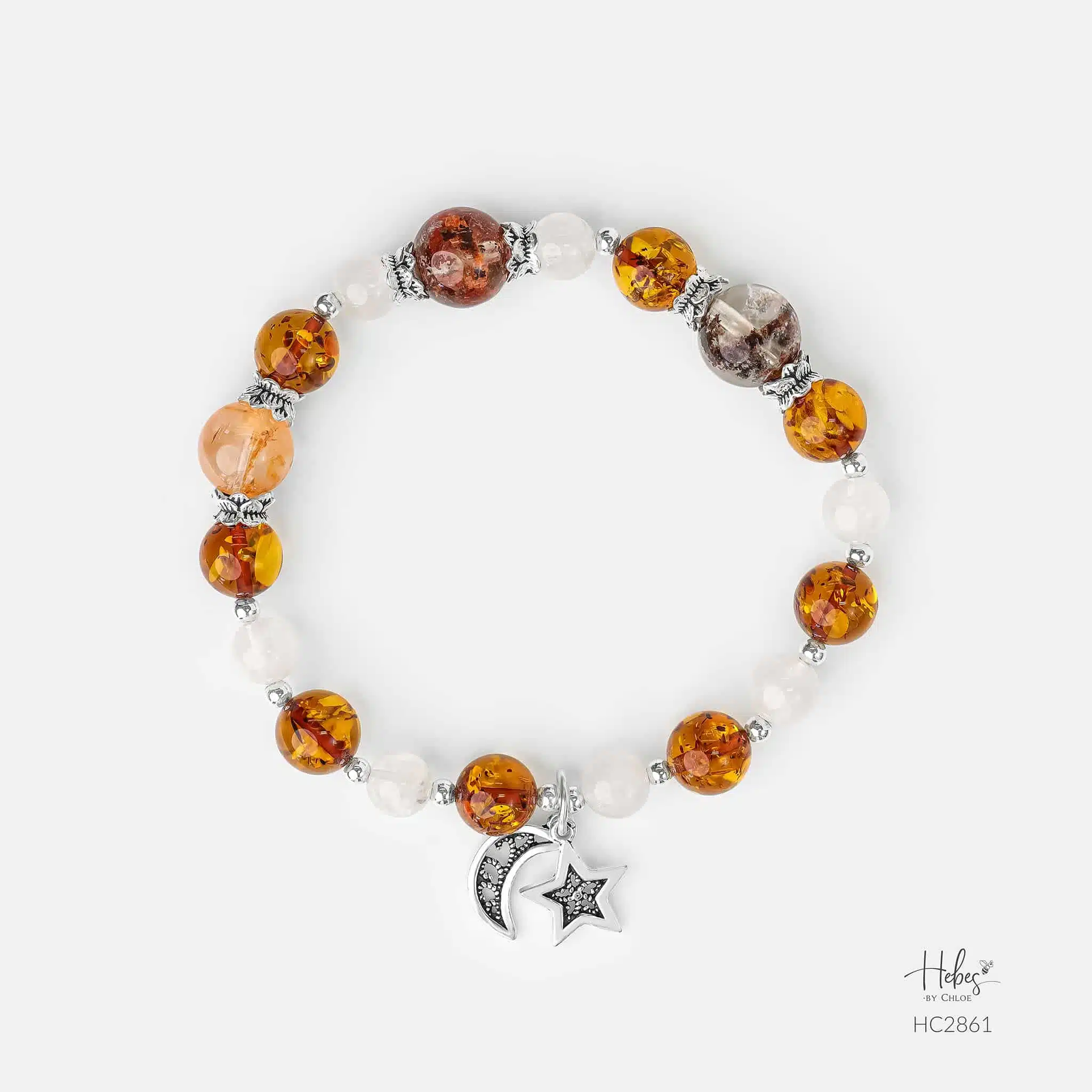 Bracelet, Mental Health, Aids Sleep, Reduces Anxiety and Depression,  Healing Crystals with Magnetic Clasp – Honour Jewellery