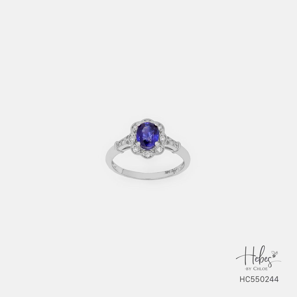 Thiết kế nhẫn tinh xảo từ Blue Sapphire