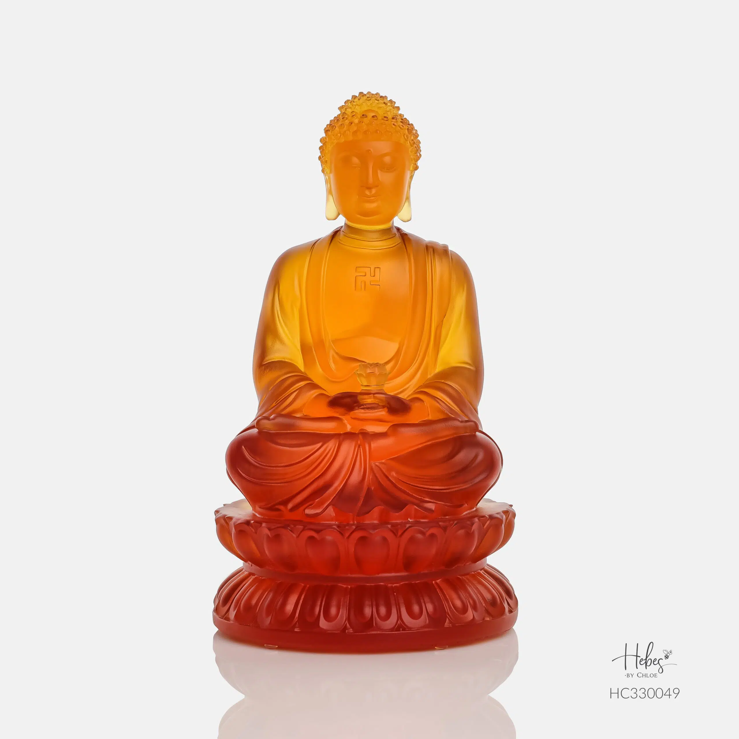 Crystal Fengshui Amitabha Buddha Statue HC330049 Healing Crystal Bracelets
