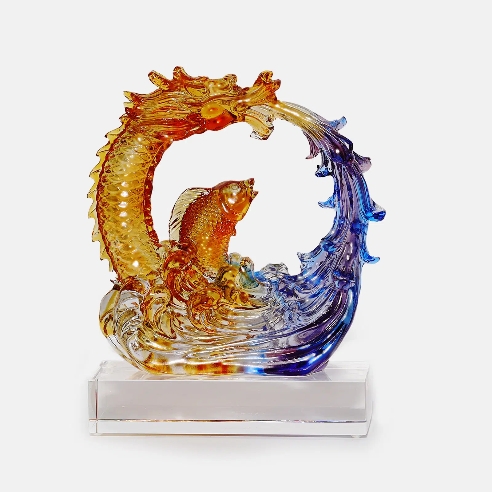 Crystal-Feng-Shui-Carp-Evolving-into-Dragon-Statue-HC330030