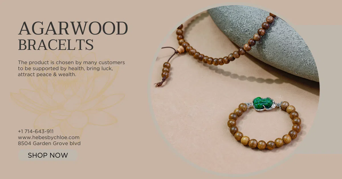 Agarwood bracelets