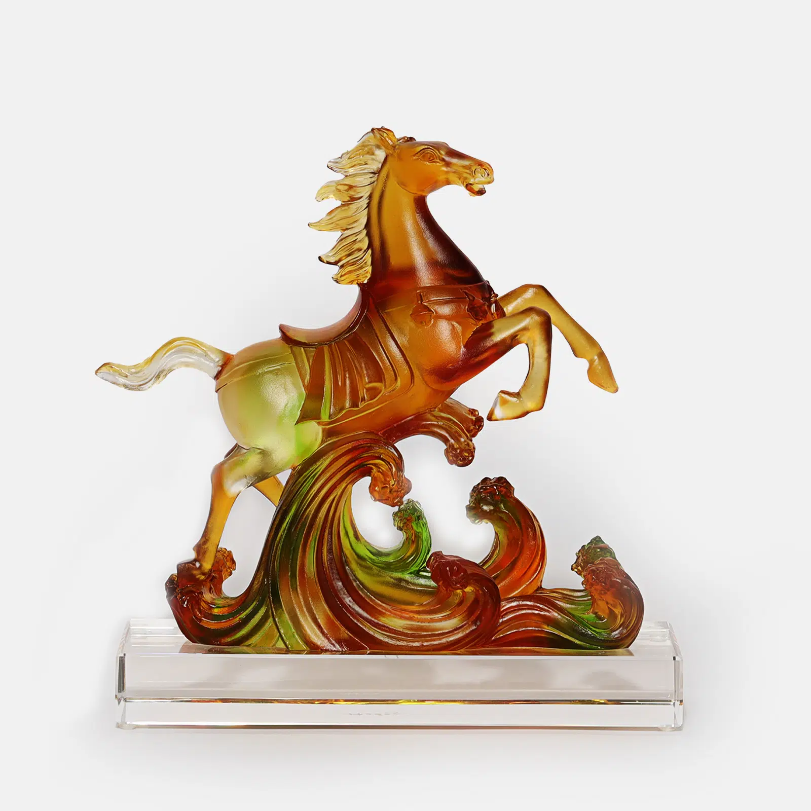 Crystal-Feng-Shui-Galloping-Stallion-Horse-Statue-HC330007